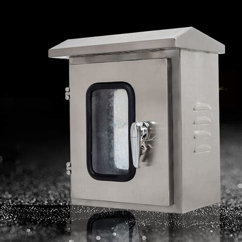 stainless steel outdoor electrical box|stainless steel wall mount box.